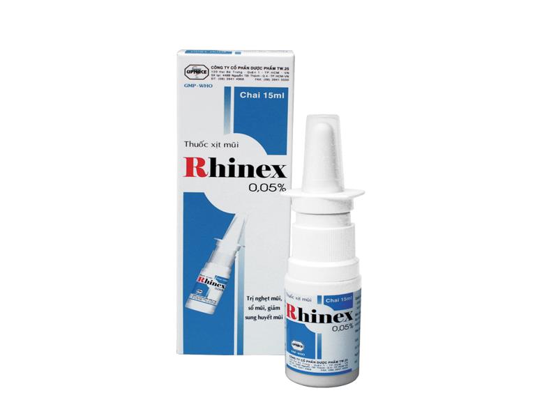 Rhinex 0,05% - xịt mũi